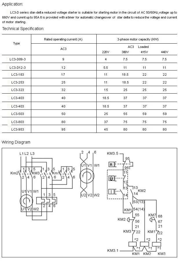 LC3-D Star-Delta Reduced Voltage Starter Starter photo 2