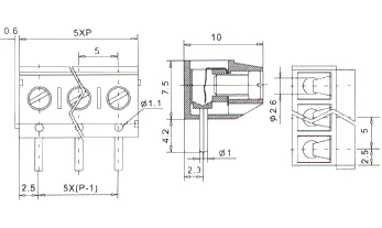 JK301R-500 PCB Terminal Block PCB Terminal Block photo 3
