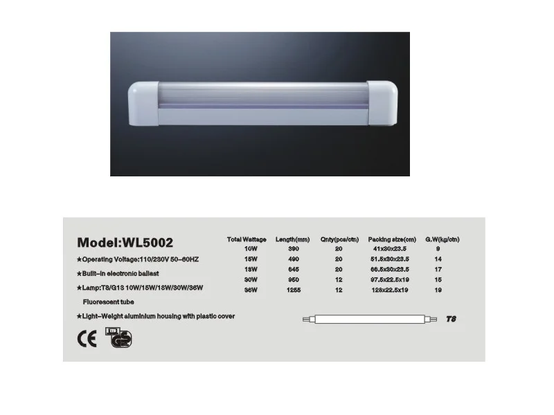 WL5002 Flourescent Lighting
