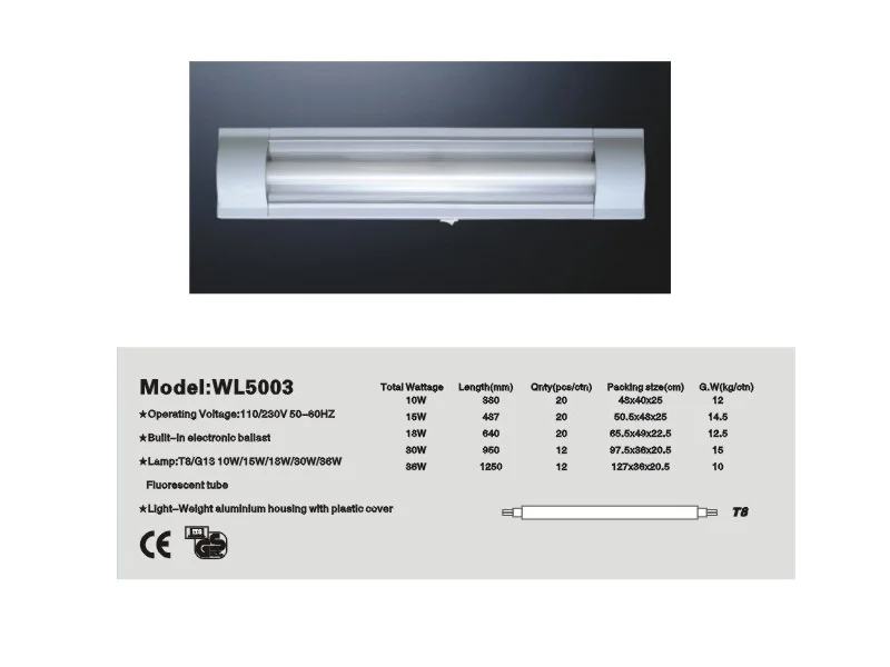WL5003 Flourescent Lighting