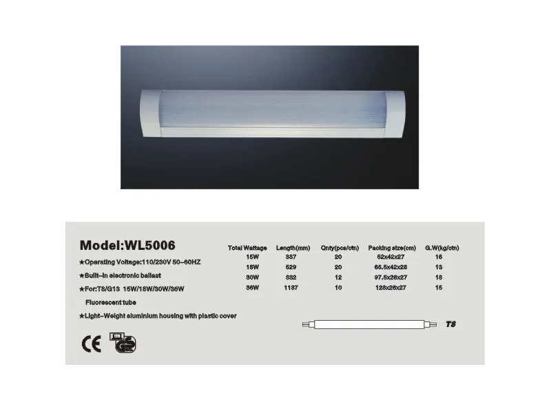 WL5006 Flourescent Lighting