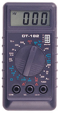DT182 DIGITAL MULTIMETER