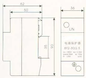 BY2 Surge Arrestor Surge Arrester photo 4