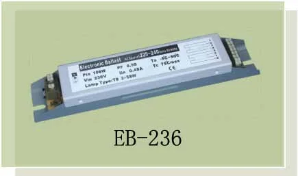EB236 E-Ballast — Ballast And Transformer EB236 E-Ballast supplied by ELEHPD