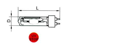 G12 Single-ended Colour Metal Halide Lamp Metal Halide Lamp photo 2