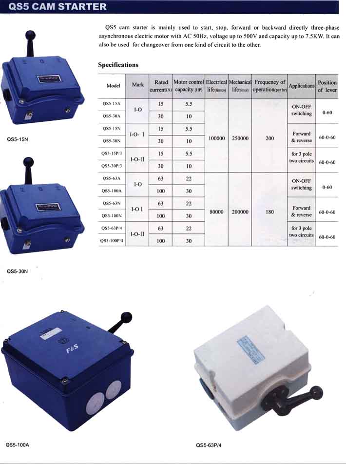 QS5 Cam Starter
