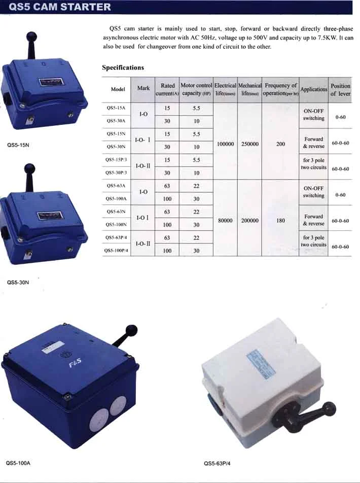 QS5 Cam Starter