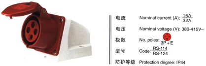 Industrial Socket 2640 Industrial Socket photo 2