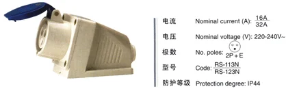 Industrial Socket 2640 Industrial Socket photo 4