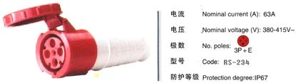 Industrial Socket 2641 Industrial Socket photo 5