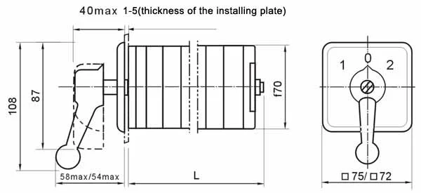 LW5D Rotary Switch Rotary Switch photo 4