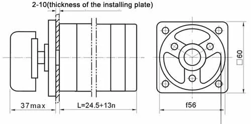 LW6D Rotary Switch Rotary Switch photo 3