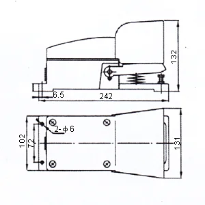 YDT1-11 Pedal Switch photo 2