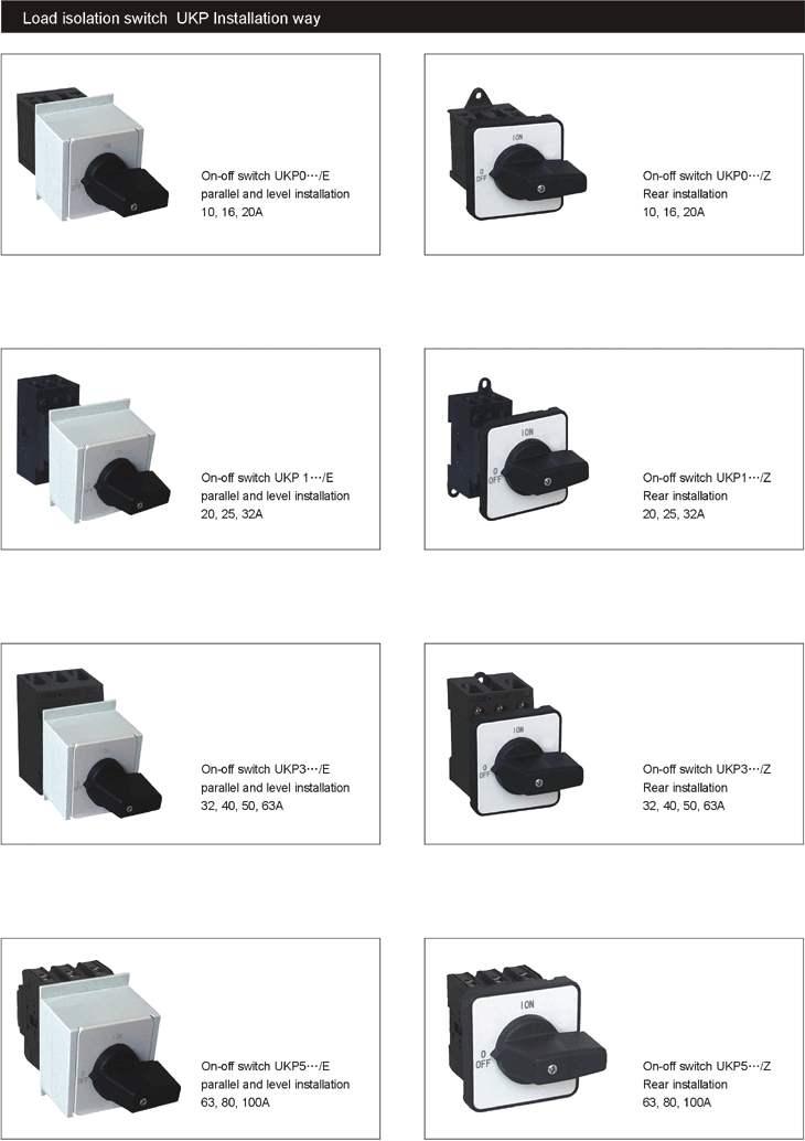 UKP Isolator Switch Industrial Socket photo 6