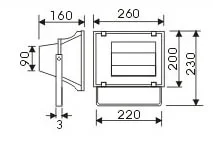 1001 HID Floodlight H.I.D.Floodlight photo 2