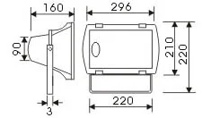 1002 H.I.D Floodlight H.I.D.Floodlight photo 2