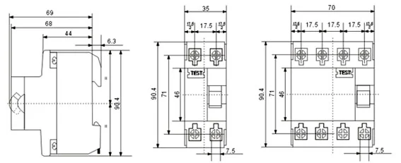 FSL1-100A RCCB ELCB photo 4