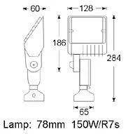 ER-150-D Halogen Floodlight photo 2