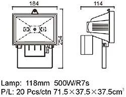 ER-500-A Halogen Floodlight photo 2