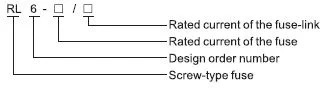 RL6 Series screw-type fuse Fuse photo 6
