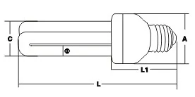 2U Energy-saving Lamp Energy-saving Lamp photo 8