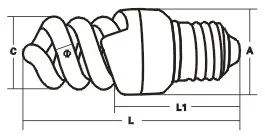 Spiral Energy-saving Lamp Energy-saving Lamp photo 8