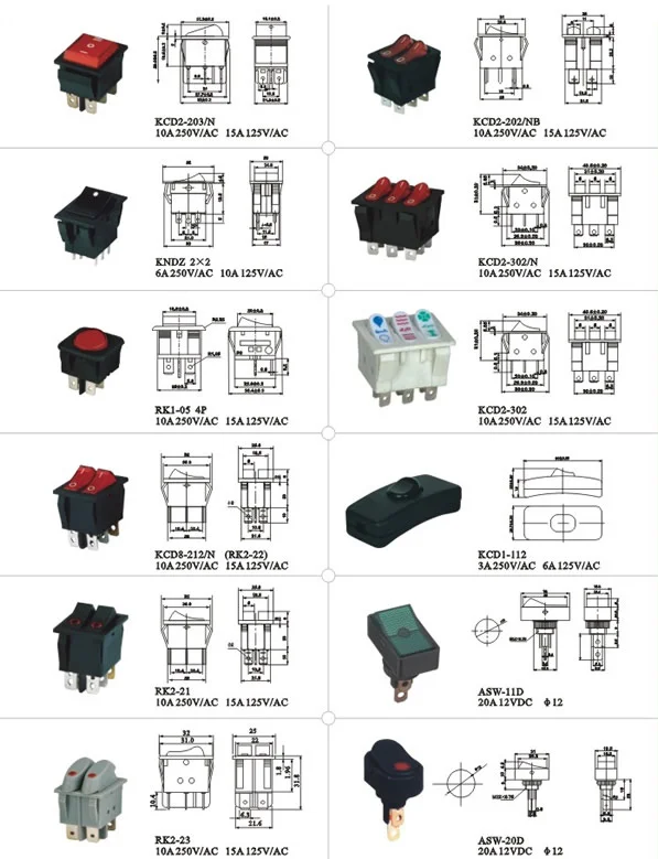 Boat Switch 987 — Pushbutton Boat Switch 987 supplied by ELEHPD