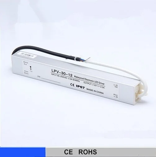 LPV30W LED switching power supply LED driver LED — LED Waterproof&rain Proof Series LPV30W LED switching power supply LED driver LED supplied by ELEHPD