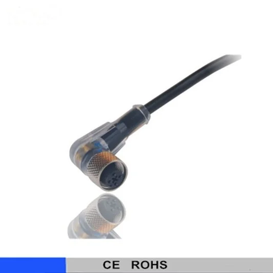 Sensor connector bended type M12 NPN PNP — Sensor Connector Sensor connector bended type M12 NPN PNP supplied by ELEHPD