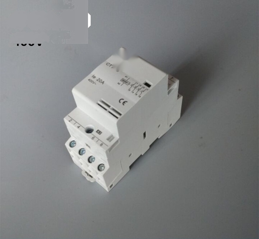4P CT1-25 400v 50/ 60HZ 2NO+2NC Din rail Household AC Contactor popular model