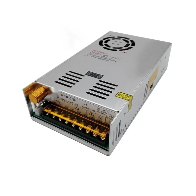 S-500-48V Switching Power Supply AC to DC for LED Strip — Adjustable Display Series S-500-48V Switching Power Supply AC to DC for LED Strip supplied by ELEHPD